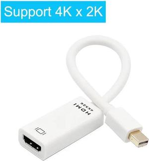 Mini Displayport to HDMI Cable 4K DP 1.4 Male to HDMI Female Converter for TV Projector Projetor Mac Mini Apple Macbook Air Pro