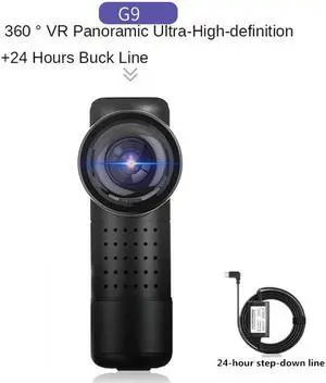 Car Dvr Dashcam Video Recorder 2160p Hd 360" Panorama S-ony Imx326 24h Monitor Parking Wifi Night Vision Dual Llens Registration