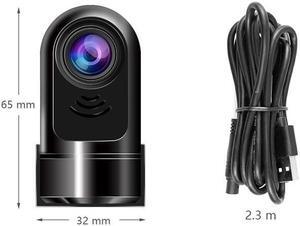 Car DVR Dash Cam Full HD 1080P Cyclic Recording ADAS LDWS Auto Recorder Hidden Type For Android Multimedia Player DVD Navigation The product comes with SD card memory: None
Color: Black