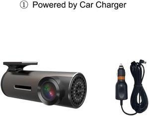 24H Monitor Wifi Car DVR HD 1080P Dash Cam Auto Recorder Video DashCam Black Box Car Camera Driving Recorder Vehicle Cam APP Product comes with SD card memory: None(BD Wifi car charger)