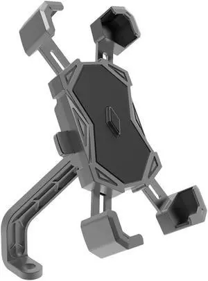 Mobile Phone Stand Bracket Anti Fall Phone Support Shockproof 360 Degree for Bicycle Eletric Bike Motorcycle Support Cellphone(Style D)