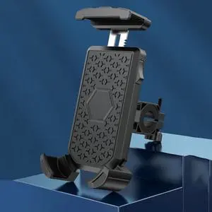 Bicycle Phone Mount Bracket Adjustable Bike Handlebar Smartphone Holder Rack for Mobile Phone Portable Supplies
