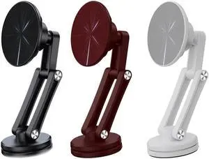 Magnetic Car Phone Bracket Cell Phone Holder Folding Mobile Phone Mount Stand Central Control Screen