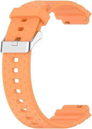 For X-plora X5 Play Children Watch Watch Band Strap Solid Color Watch Band Replacement Silicone Thickening Waterproof Strap(Orange)