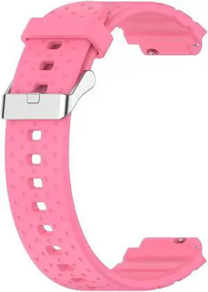 For X-plora X5 Play Children Watch Watch Band Strap Solid Color Watch Band Replacement Silicone Thickening Waterproof Strap(Pink)