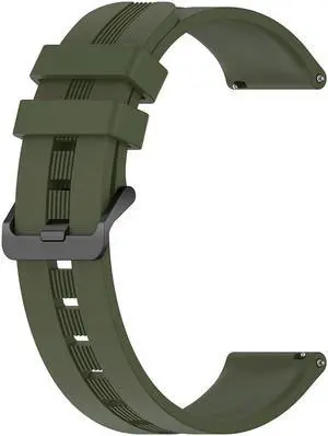 Wristband Watchband Silicone Watch Band Replacement Adjustable Comfortable for Galaxy Watch5 for S-amsung Gear S3 Classic(22mm)Army Green Wristband Watchband Silicone Watch Band Replacement Adjustable Comfortable for Galaxy Watch5 for S-amsung Gear S3 Classic(22mm)Army Green