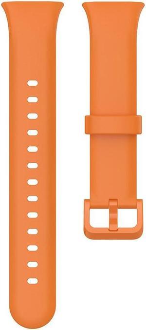 Soft Silicone Replacement Strap for Mi Band 7 Pro Strap Sports Smart Waterproof Wristband Bracelet for x-iaomi Band 7 Pro Strap(Orange)