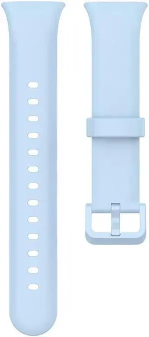 Soft Silicone Replacement Strap for Mi Band 7 Pro Strap Sports Smart Waterproof Wristband Bracelet for x-iaomi Band 7 Pro Strap(Light Blue)
