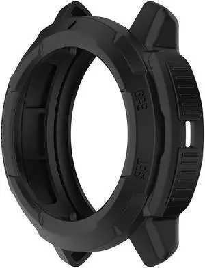 TPU Frame Protector Cover for G-armin Instinct Crossover Hollow-out Soft Protective Bumper Frame Anti-scratch Waterproof Washable(Black)