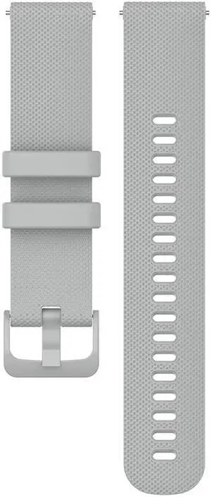 20mm Replacement Silicone Band Smart Watch Replacement Band Bracelet for S-amsung Galaxy Watch4 40mm 44mm/Watch4 Classic 42 46mm(Grey)