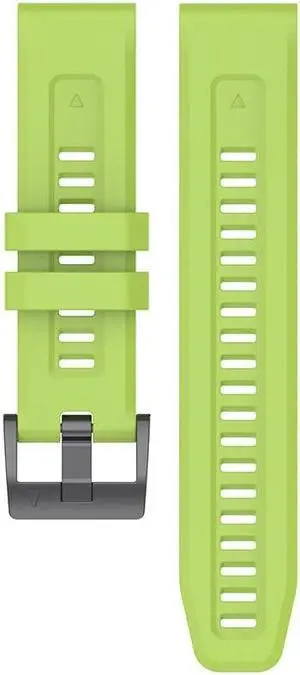 Silicone Wriststrap for G-armin Fenix 7 Watch Strap Replacement 22mm Sport Watchbands Silicone Bracelet Accessories(Green)