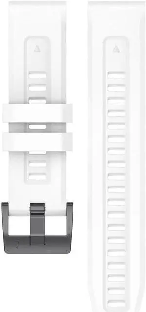 Silicone Wriststrap for G-armin Fenix 7 Watch Strap Replacement 22mm Sport Watchbands Silicone Bracelet Accessories(White)