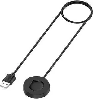 5V Charging Data Cradle Replacement USB Charger Cable Cord Smartwatch Parts Wireless Charger Accessories for X-iaomi Watch S1 Pro(Black)