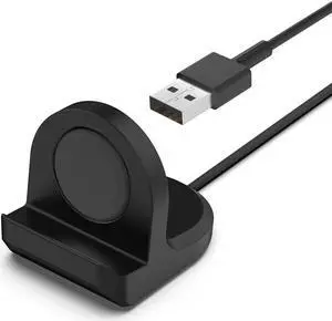 1m Micro USB / Type-C Charger Dock Cord 5V 1A Wireless Magnetic Charging Cable Smart Watch Accessories for P-ixel Watch 2022(Black Mirco USB)