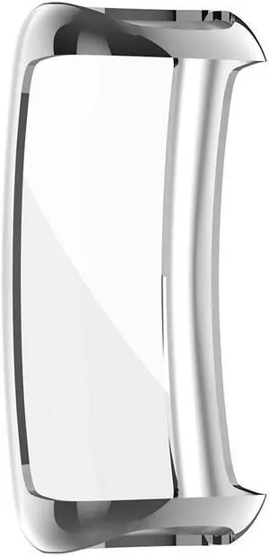 Portable Watch Protector Scratch-resistant Watch Cover Case Replacement Watch Protective Case All Inclusive for F-itbit Inspire 3(Grey)