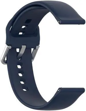 Smart Watch Watchband Bracelet Strap for H-aylou LS01 Adjustable Watchband for ID205L Sport Watch Belt(Midnight Blue)