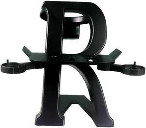 Portable Virtual Reality Headset and Controllers Holder VR Headset and Controllers Display for PS VR2 Headset Mount(Black)