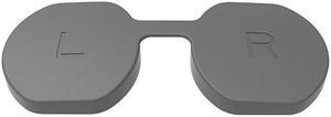 Soft Lens Cover VR Lens Soft VR es Silicone Caps Anti Scratch Caps for PS VR2 Headset Scratchproof Flexible Cover(silver gray)