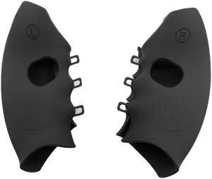 Anti-Throw Controller Shells Grips Lightproof Cover for PS VR2 Controllers Protective Pouch VR Controller Sleeves(Black)
