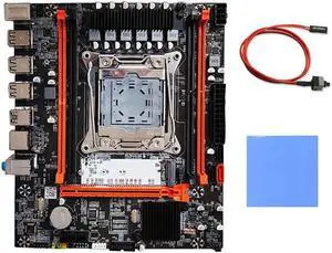 X99H PC Motherboard Kit+Thermal Pad+Switch Cable LGA2011-V3 DDR3X4 ECC Server RAM Slot M.2 NVME PCI-E 3.0 X16 SATA3.0
