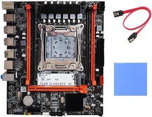 X99/X99H Motherboard+Thermal Pad+SATA Cable Kit LGA2011-V3 DDR3X4 ECC Server Memory Slot M.2 NVME PCI-E 3.0 X16 SATA3.0