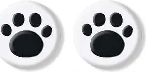 Transparent Cute Cat Paw Thumb Stick Grip High Cap Joystick Cover For Switch NS Lite Joy-Con Controller Thumbstick Case(H)