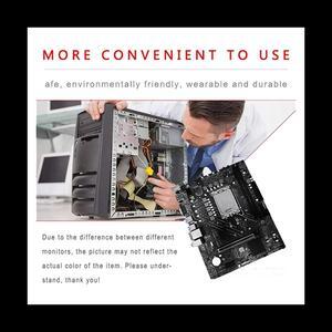 B660 Motherboard+Thermal Grease+SATA Cable LGA1700 12Th/13Th CPU 2XDDR4 RAM Slot HD+DP+VGA PCIE 16X SATA3.0 Motherboard