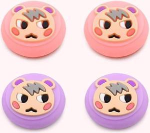 Animal Crossing Marshal Thumb Stick Grip Cap Joystick Cover For Switch Lite JoyCon Controller Thumbstick Case4 pcs