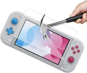 2pcs Tempered glass Clear Full Protective Film Surface Guard for Switch Lite NS Mini Console Screen Protector Cover