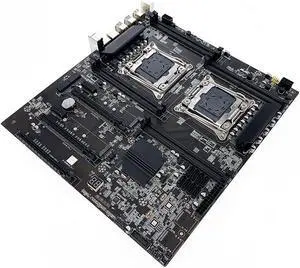 X99 ALEO Mining Motherboard+Thermal Grease+Switch Cable+SATA Cable Supports 5 GPU LGA2011 V3/V4 8XDDR4 Slot PCIE16X SATA