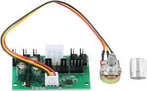 1Pcs Computer Case Miner Fan Speed Controller 8-Channel Fan Hub PWM High-Power Violent Fan Controller DC12V