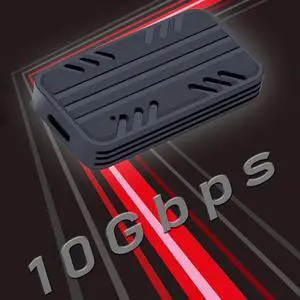 M.2 NVMe Solid State Drive Gen2 10Gbps External Enclosure Dual Protocol SSD Enclosure Adapter SSD Hard Disk Box for SSD 2230