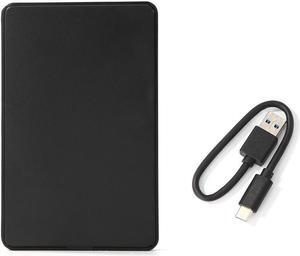 2.5 inch Hard Drive Enclosure USB 3.1 Type C SATA 3 HDD SSD Case Caddy 6GB/S High Speed Support 8TB Hard Disk(Type-C to USB3.1)
