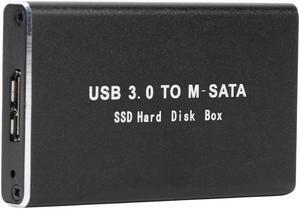 3.5 inch USB 3.0 To SATA Port Portable 5-Gbps External SSD Hard Drive Enclosure Compatible Operating System For Windows 98/SE(black A)