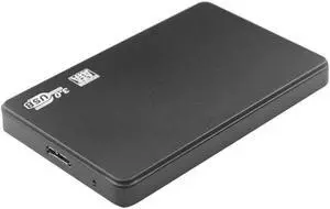 Harddisk Boxs USB C 3.0 2.5 Inch Serial Port HDD SSD Shell SATA 3.0 External Enclosure Hard Drive Disk Box Extra Hard Disk Case(Black)