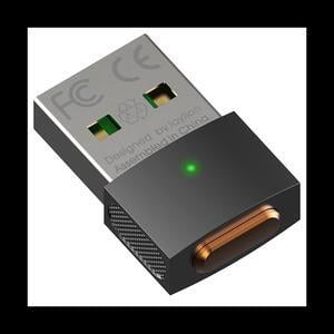 USB Mouse Mover Full Metal Undetectable Mouse Jiggler with Memory Function Automatic Mouse Mover Jiggler Keeps PC Awake