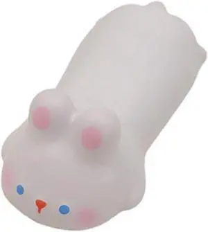 Cute Wrist Rest Support for Mouse Computer Laptop Arm Rest for Desk Ergonomic Slow Rising Squishy Toys, White Rabbit