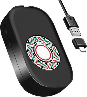 USB Mouse Jiggler Mouse Mover Virtual Mouse Movement Simulator with ON/OFF Switch for Computer Awakening Lock Screen