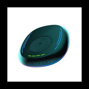 LED Breathing Light Mouse Mover Undetectable Mouse Jiggler with Timer,ON/Off Switch, Random Movement Keep PC Awake,Black