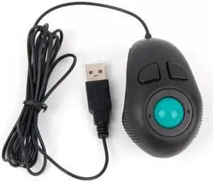 BSBL Portable Finger Hand Held 4D Usb Mini Trackball Mouse