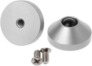 Mechanical Keyboard Metal Anodized Aluminum CNC Cone Feet Alu Support Pad 2Pcs Non-Slip 6Colors Optional