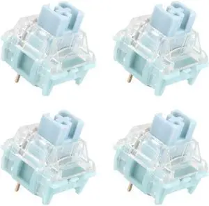 TTC Silent Bluish White Switch 3 Pins 42g for Mechanical Keyboard Tactile Switch(4)