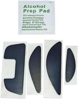 Mouse Skates Feet Pad Sticker Rounded Curved Edges for G700 G700S/ G300S 300 Mice Sticker Anti-Slip 1 Set(2)