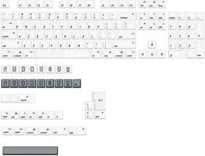 142 Keys  Electronics Game Keycaps Thick PBT XDA Profile DYE-SUB Keycap For MX Switch Cherry Mechanical Keyboard DIY