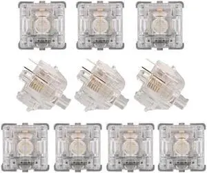 Everglide Aqua King V3 Switch 5pin Transparent Switch 55g Linear Switch(55g)