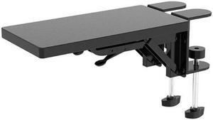 Stable Ergonomic Design Armrest Pad for Elbow, Computer Adjustable Arm Rest for Desk, Collapsible Armrest Support