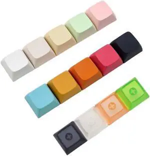 Durable PBT Keycaps 14pcs Pink Cute Keycaps Excellent to  Keys Caps