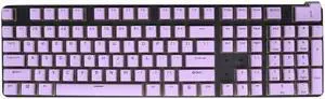 PBT OEM Backlit Keycaps Compatible for Cherry MX Kailh Outemu Content Switches(Glass purple)