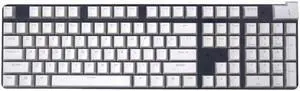 PBT OEM Backlit Keycaps Compatible for Cherry MX Kailh Outemu Content Switches(White)