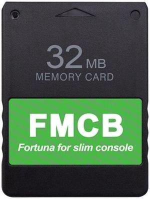 Free Mcboot for PS2 Memory Card for Slim Game Console SPCH-7 / 9xxxxx Series- FMCB Free Mcboot Your for PS2 - Plug and for Play(32M)